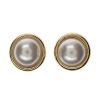 Hot Gregory Ladner Round Pearl Earring Pearl Half Round 8Mm Gregory Ladner Cheap Gold