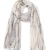 Clearance Gregory Ladner Tie Dye Scarf Gregory Ladner Discount Grey