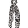 Hot Gregory Ladner Animal Scrunchie With Tie Gregory Ladner Discount Black/White