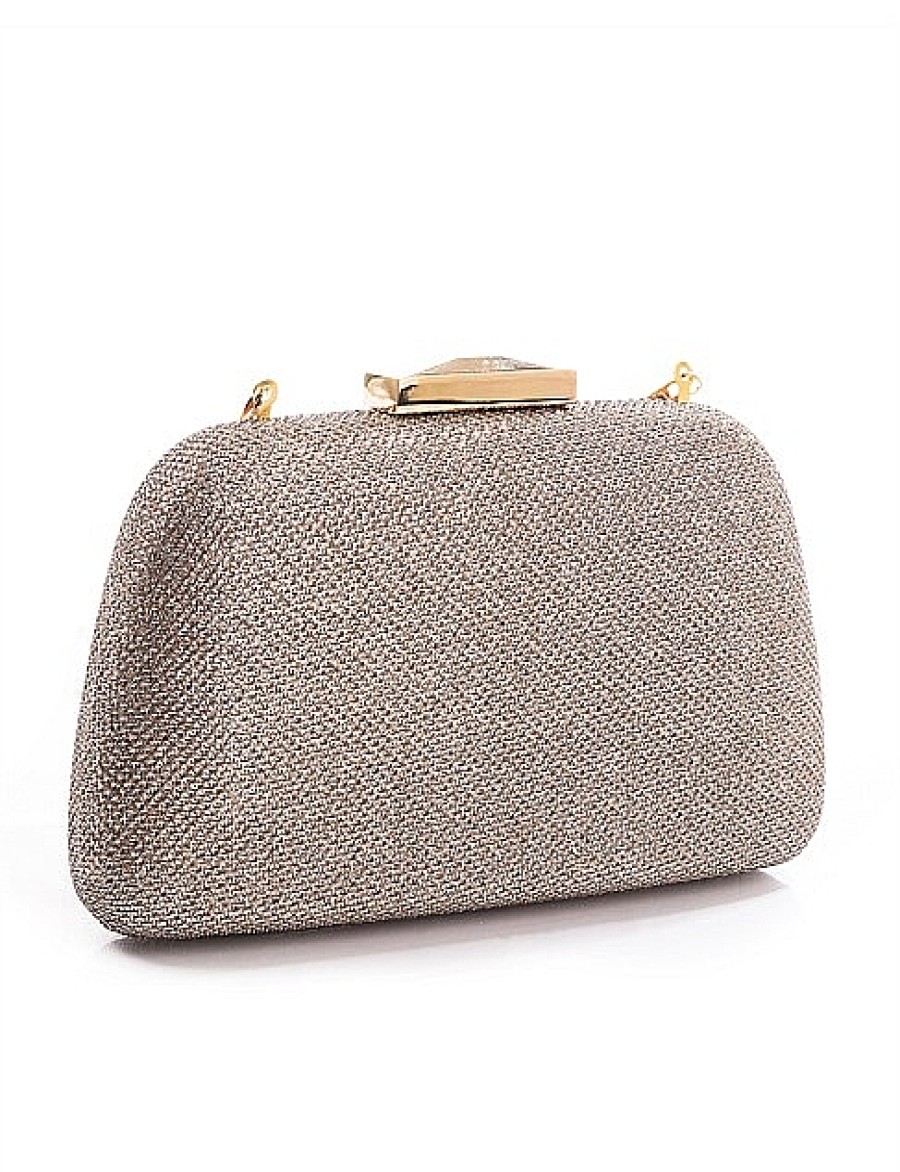 Wholesale Gregory Ladner Frameless Glitter Bag Gregory Ladner Wholesale Gold