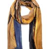 Clearance Gregory Ladner Abstract Painter Scarf Gregory Ladner Limited Edition Mustard