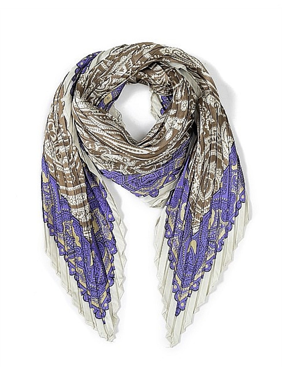 Online Gregory Ladner Paisley Print Kerchief Gregory Ladner Cheap Cobalt