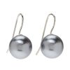 Clearance Gregory Ladner Round Pearl Earring Pearl 10Mm Mid Gregory Ladner Limited Edition Grey