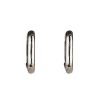 Best Gregory Ladner Mini Huggie Hoop Earrings Gregory Ladner Limited Edition Rhodium