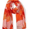 Hot Gregory Ladner Leaves Scarf Gregory Ladner Promotions Orange